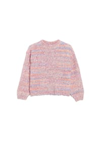 s.Oliver - Strickpullover, Rundhals, für Kinder - 45X1 LILAC/PINK