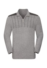 Sieh an! - Pullover - hellgrau-meliert