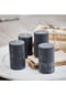 LOBERON Kerze 4er Set Braga anthrazit Bild 3