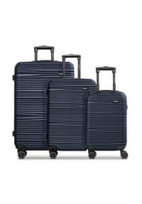 REDOLZ Essentials 16 - Essentials 16 3-SET 4 Rollen Kofferset 3-teilig - black