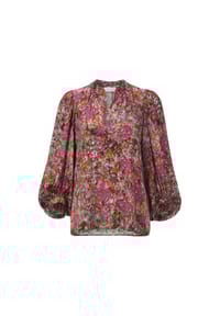 rich&royal - Shirtbluse, Split-Neck, für Damen - 599 RUBY GLOW