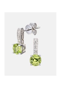 Diamant L'eternel - Ohrhänger, mit 0.03 ct Diamant, 375 Weißgold - white gold