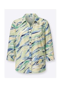 Witt - Bluse - pistazie-vanille-bedruckt