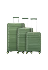 RONCATO B-Flying Neon - B-Flying Neon 4 Rollen Kofferset 3-teilig - grigio