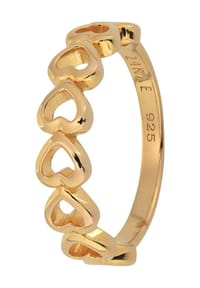 24 Kae - Damen Ring, 925er Silber - GOLD