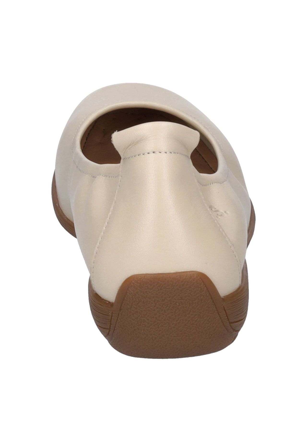 Seibel Ballerinas "Fenja", Leder, Gummizug, FüR Damen, Beige, 41