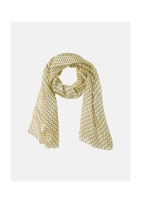 olsen - Schal mit Allover-Print - Sun Yellow