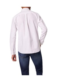 Eterna Slim Fit Business Herren Langarm Hemd Blau Weiß Kariert Bügelfrei Kent Kragen (43