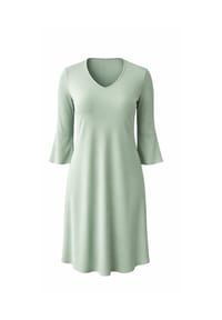 CAROLIN RICK - Jerseykleid mit Tulpenarm - Apricot