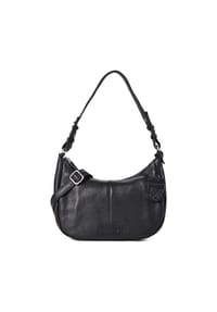 BURKELY Soft Skylar - Soft Skylar Schultertasche Leder 25.5 cm - black