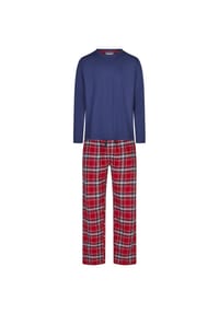 Phil & Co. Berlin - Pyjama Flanell - grau/schwarz