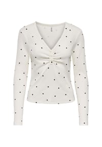 ONLY® - Langarmshirt, V-Ausschnitt, für Damen - 177922001 CLOUD D