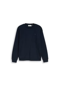DENIM TOM TAILOR - Sweatshirt, Rippbündchen, für Herren - 10348 GARDEN WHIT