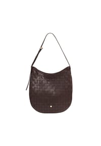 DuDu Sylvie - Sylvie Schultertasche Leder 36.5 cm - black rose