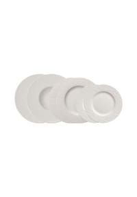 Villeroy & Boch Teller-Set Manufacture Rock 6er Set weiß - MANUFACTURE ROCK - weiß