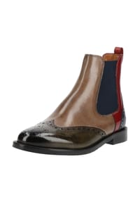 MELVIN & HAMILTON - Leder/Textil Stiefelette SELINA 29 - Braun/Blau