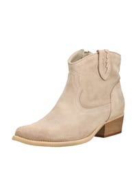 Felmini - Veloursleder Stiefelette - Beige