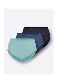 Witt - Hüftslip - marine + jeansblau + mint