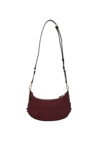 GUESS - Umhängetasche, Kunstleder, Reißverschluss, für Damen - BURBURGUNDY