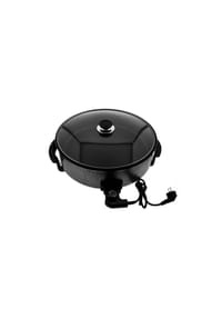 COFI - Elektrische Multifunktionspfanne 42 x 9 cm - Pizzapfanne 1500W in - Schwarz 42 x 9 cm