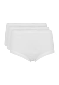 -con-ta- - Luise Slip, uni, 2er-Pack, für Damen - 020 WEISS