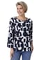 STOOKER® CARLY PRINT Damen T-Shirt 3/4-Arm Bild 2