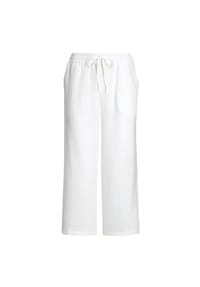 GOLDNER - Kurzgröße: Leinenhose - baummoos