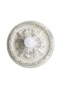 LOBERON - Wand- & Deckenlampe Mangaire antikweiß - antikweiß