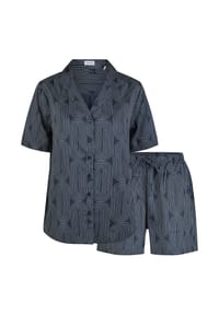 seidensticker - Pyjama Classic Web - Nightblue