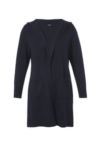 frapp - Pullover & Strickjacken mit aufgesetzten Taschen - navy