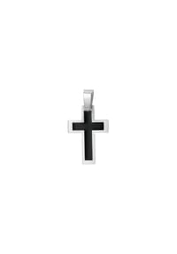 amor Kreuz - Motivanhänger - Schwarz