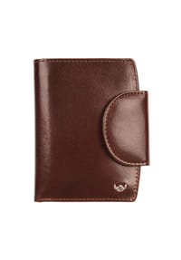 Golden Head® COLORADO - Geldbörse, Leder, Emblem, uni - 12 TABACCO