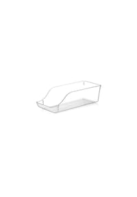 MICHELINO - 1 Stück Kühlschrank Organizer 15 x 10 cm, offenes Design in - Transparent 1x