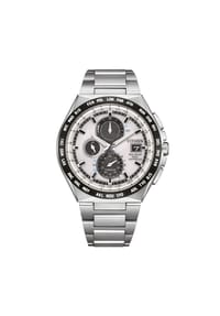 CITIZEN® HAU ECO DRIVE TI-FUN - Herren Chronograph "AT8238-84A" - SILBER