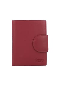 L.CREDI Alfredo - Geldbörse "Clara", Leder, Logoprägung, für Damen - ROT