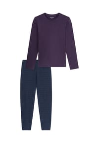 SCHIESSER - Schlafanzug Casual Essentials - aqua