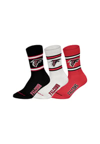 Tradecon - Unisex Socken, 3er Pack - NFL Teams, 3Pack Crew Socks, Football, Logo, Baumwollmischung - Arizona Cardinals