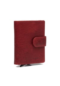 The Chesterfield Brand Prague - Prague Kreditkartenetui RFID Schutz Leder 7 cm - braun