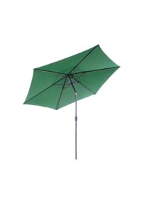 VCM. - Sonnenschirm Ø 2,9m | Schirm mit Kurbel | neigbar wasserabweisend | UV-Schutz 50 + | Grün - Grün