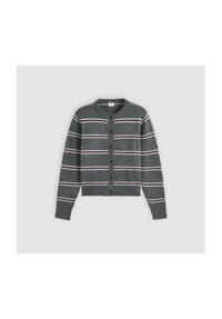 Levi's® - Cardigan Claire Devin, Rundhals, für Damen - 04 GRAU