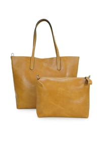 HARPA - Shopper MERIKA mit herausnehmbarer Umhängetasche - highland green
