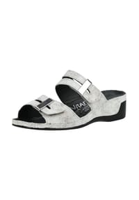 ViTAL® - Leder Pantoletten - Creme