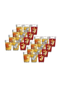 Ritzenhoff & Breker Kindergläser Waldtiere 205 ml 24er Set bunt - WALDTIERE - bunt