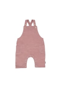 maximo® - BABY-Latzhose, Cord,  Jerseyfutter - altrosa