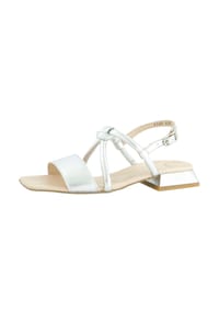 paul green - Lederimitat Sandalen - Metallic Silver