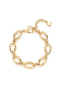 LEONARDO - Damen Armband "Andrea", Edelstahl - GOLD