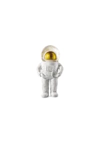 DONKEY - Schneekugel Summerglobe The Astronaut, Weiß, Golden, 17 cm - Weiß, Golden