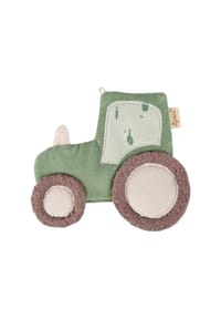 sigikid® - Knistertuch Traktor sigibaby ,  für Babys und Kleinkinder - Grün