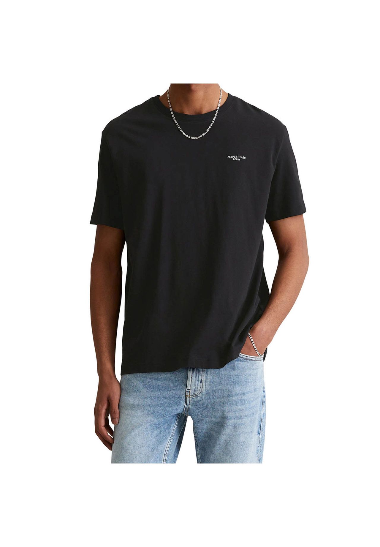 Marc O'Polo Denim T-Shirt, FüR Herren, Schwarz, L