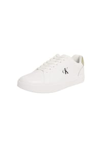 Calvin Klein - Sneaker, Leder, für Herren - 01V  WHT/SAGEGRN